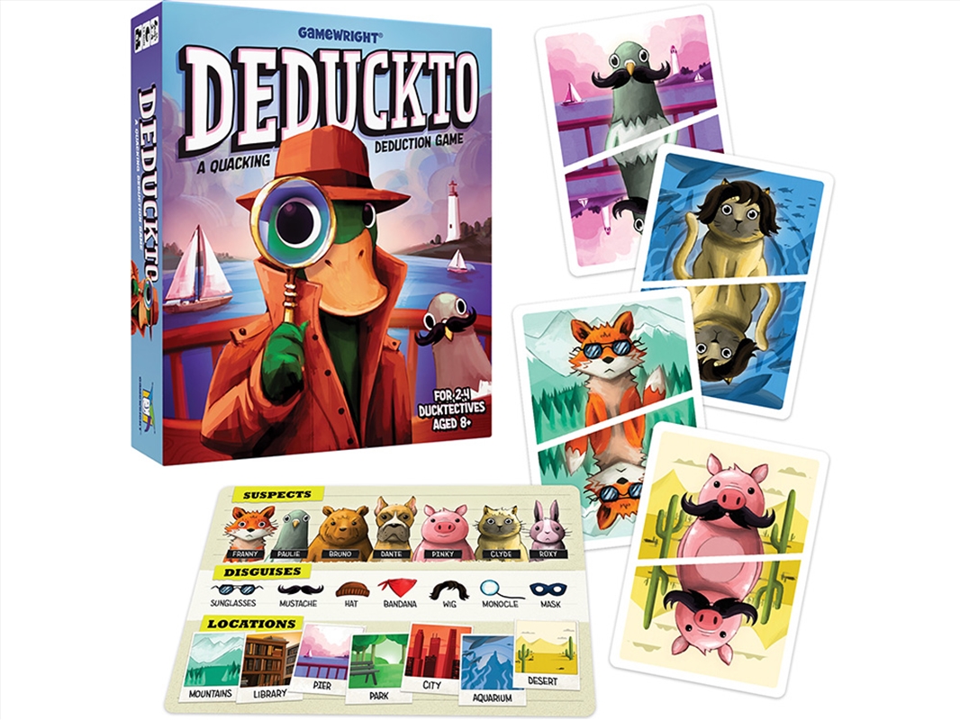 Deduckto Quacking Deduction Gm/Product Detail/Board Games