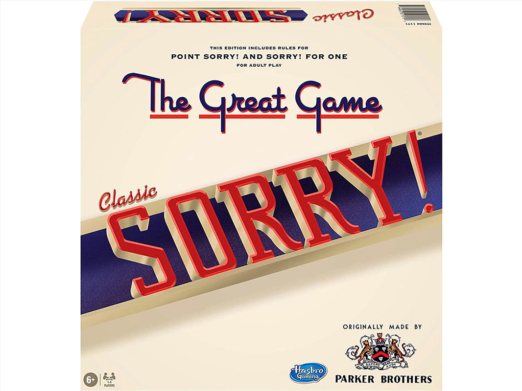 Sorry! - The Classic Edition/Product Detail/Board Games