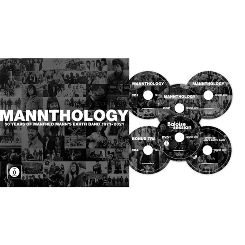 Mannthology (4cd + 2dvd + Book - Deluxe Set)/Product Detail/Rock/Pop