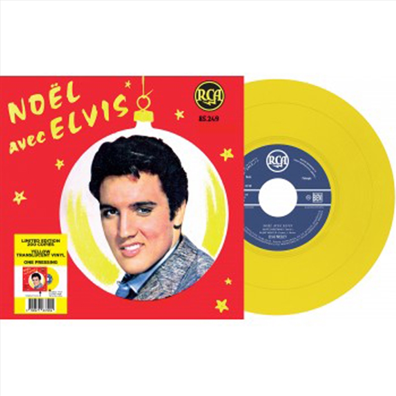 Ep Etranger N°12 - Noel Avec Elvis Yellow Vinyl/Product Detail/Rock/Pop
