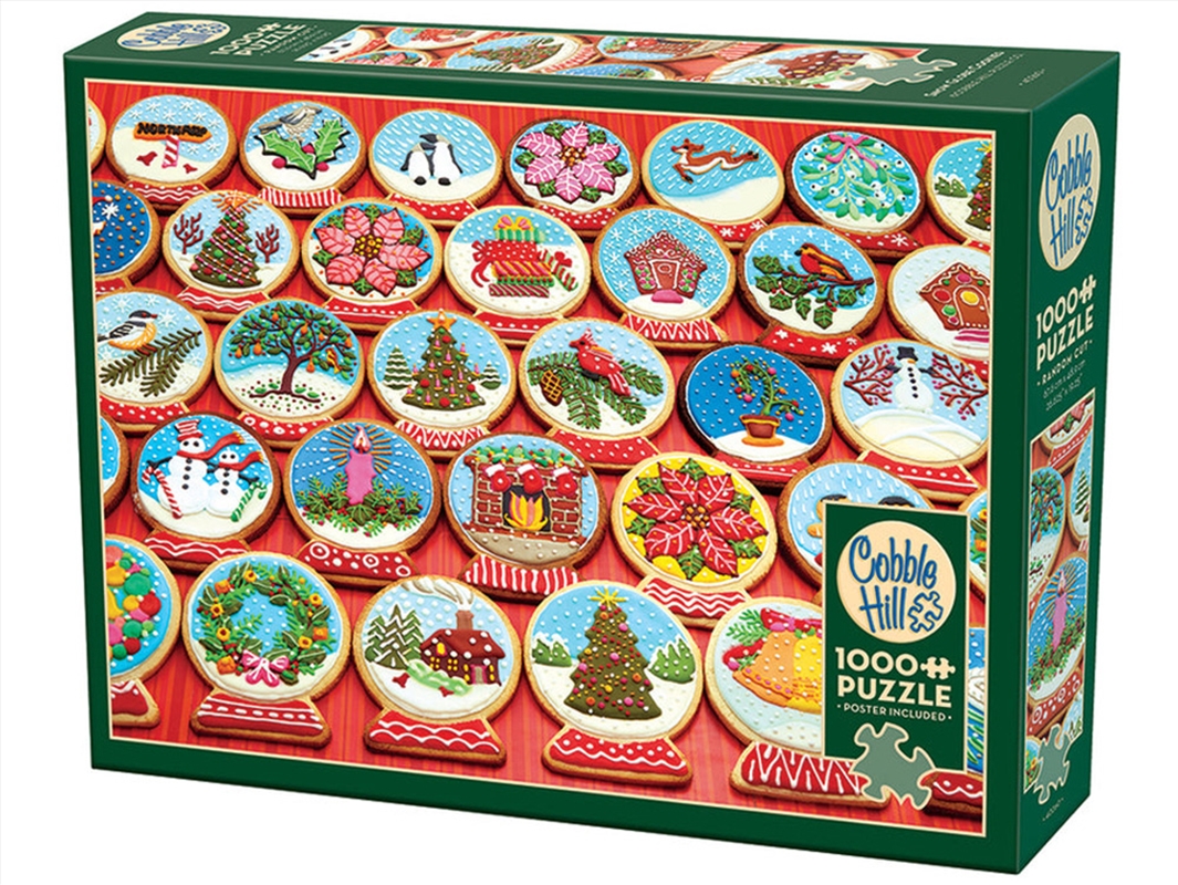 Snow Globe Cookies 1000Pc/Product Detail/Jigsaw Puzzles