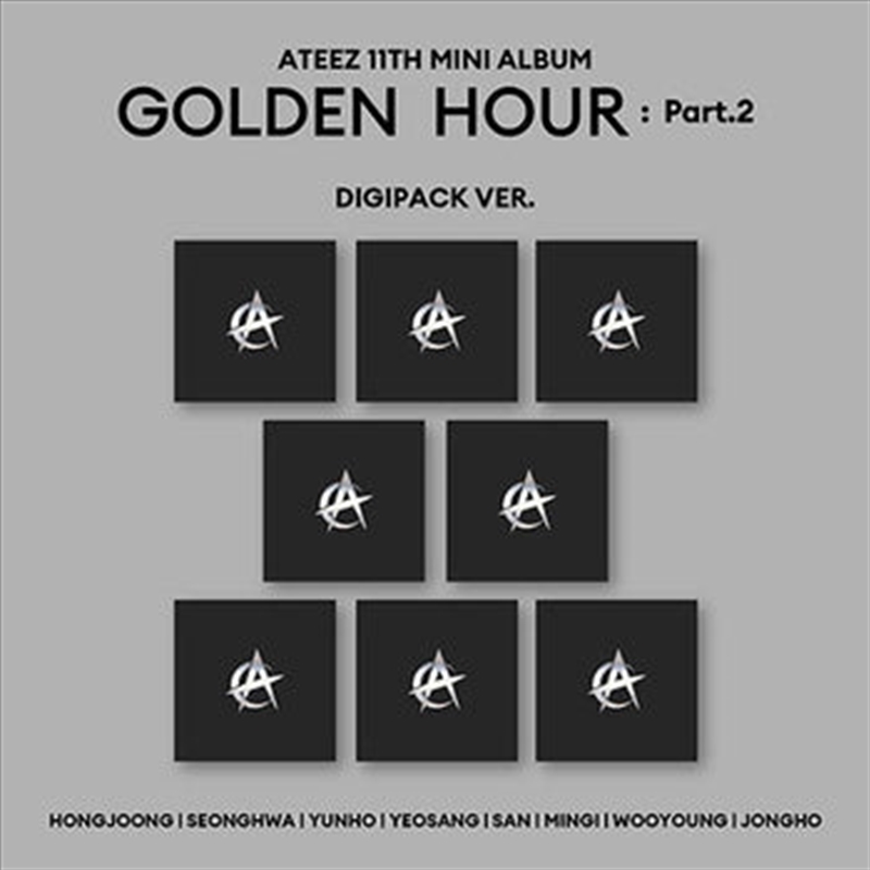 Ateez - Golden Hour : Part.2 11th Mini Album Digipack Set/Product Detail/World