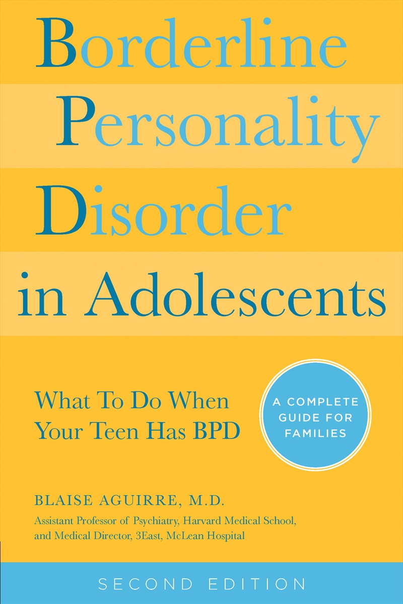 Borderline Personality Disorder in Adolescents/Product Detail/Law