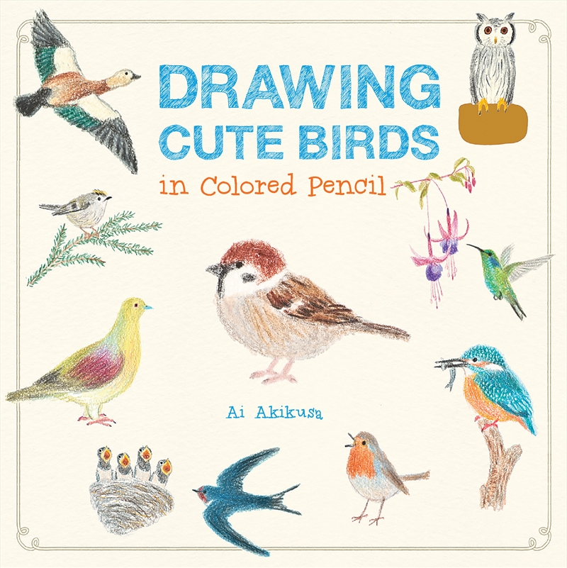 Drawing Cute Birds in Colored Pencil/Product Detail/Art