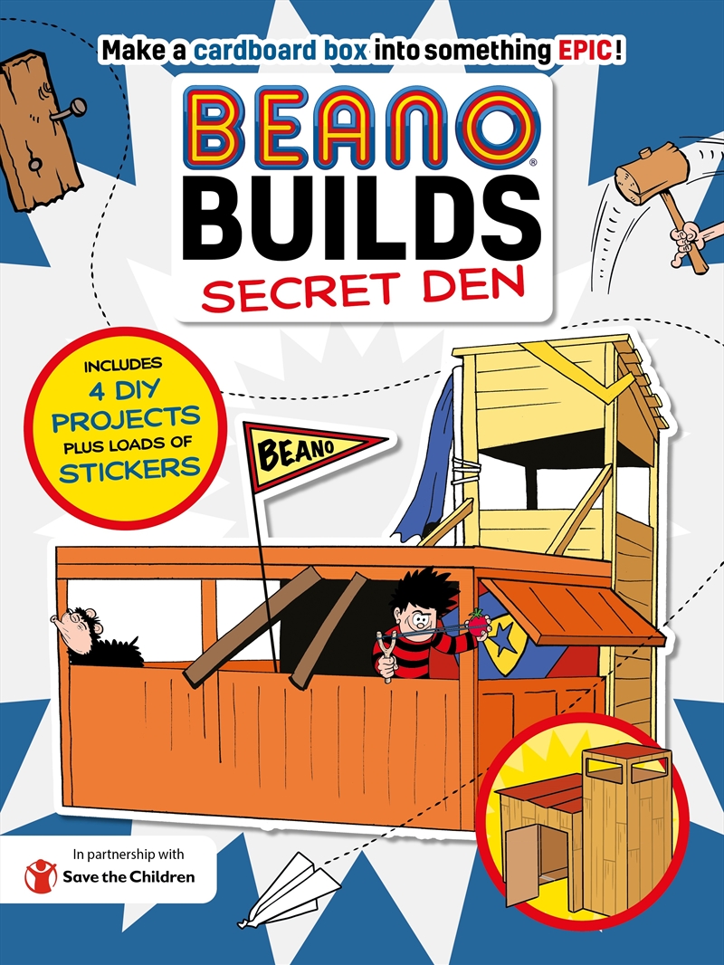 Secret Den (Beano Builds)/Product Detail/Kids Activity Books