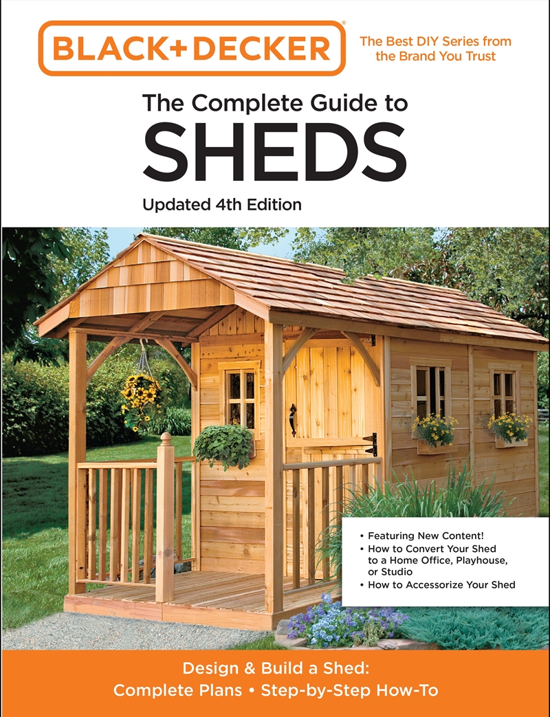 Complete Guide to Sheds (Black & Decker)/Product Detail/House and Home Design