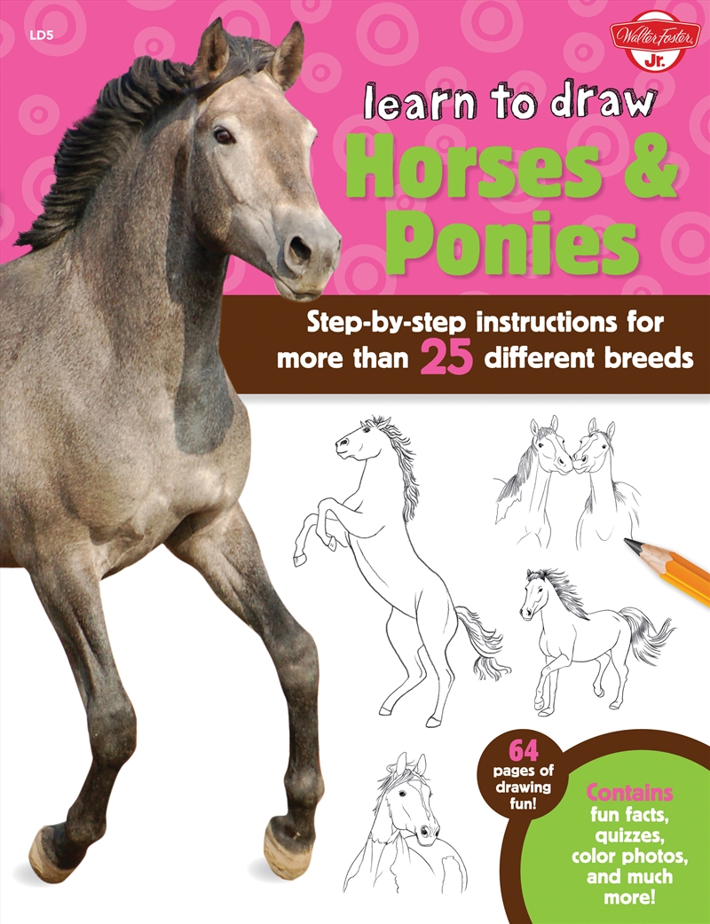 Horses & Ponies (Learn to Draw)/Product Detail/Childrens