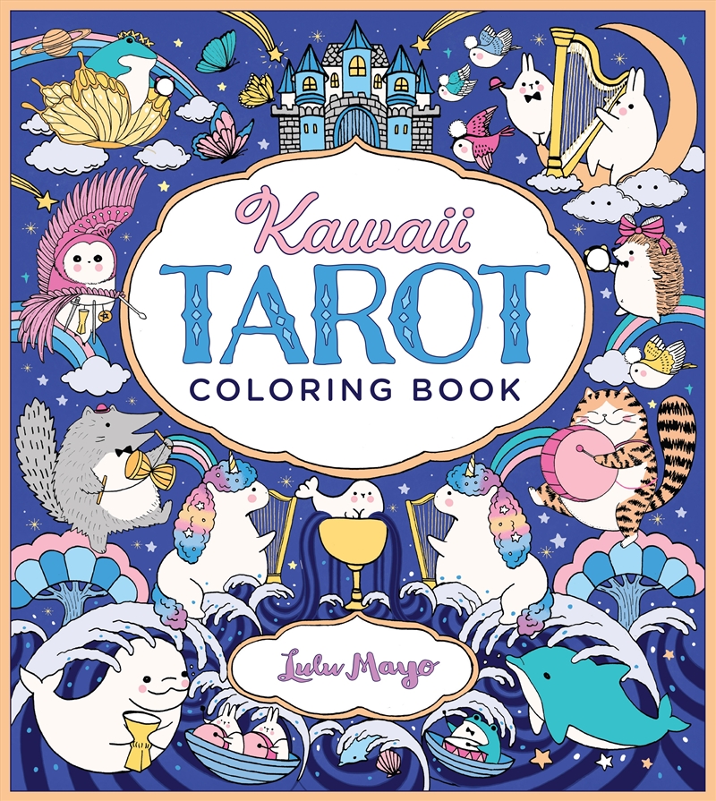 Kawaii Tarot Coloring Book/Product Detail/Adults Colouring