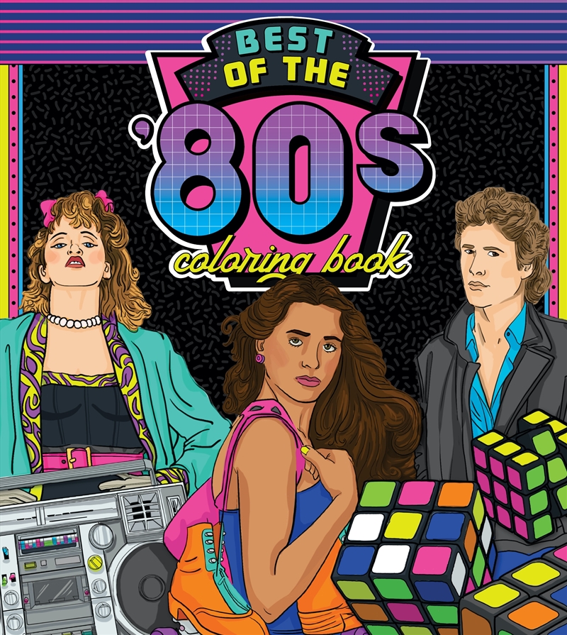 The Best of the 80's Coloring Book/Product Detail/Adults Colouring