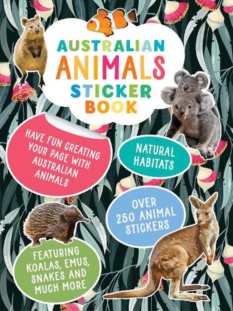 Australian Animals Sticker Book/Product Detail/Kids Activity Books