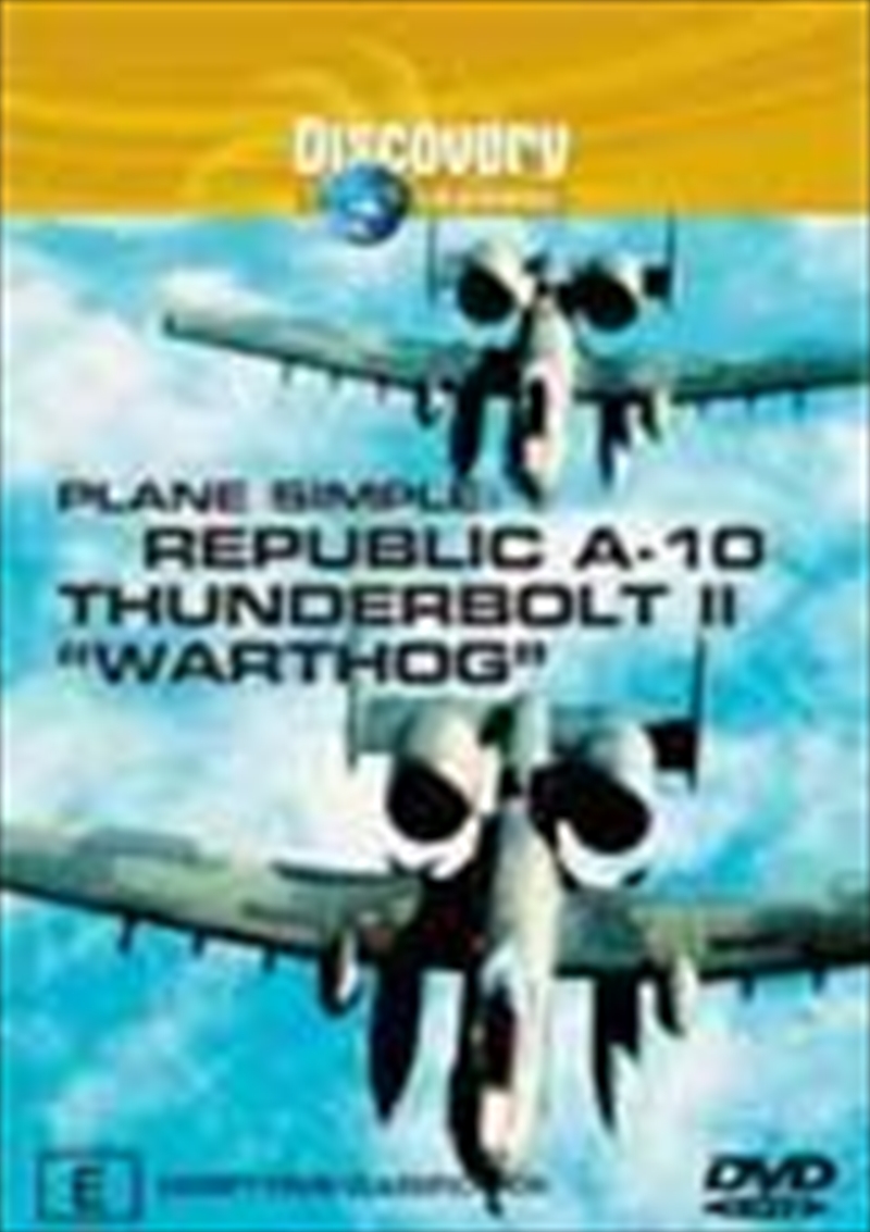 Plane Simple: Republic A-10 Thunderbolt II Warthog/Product Detail/Discovery Channel