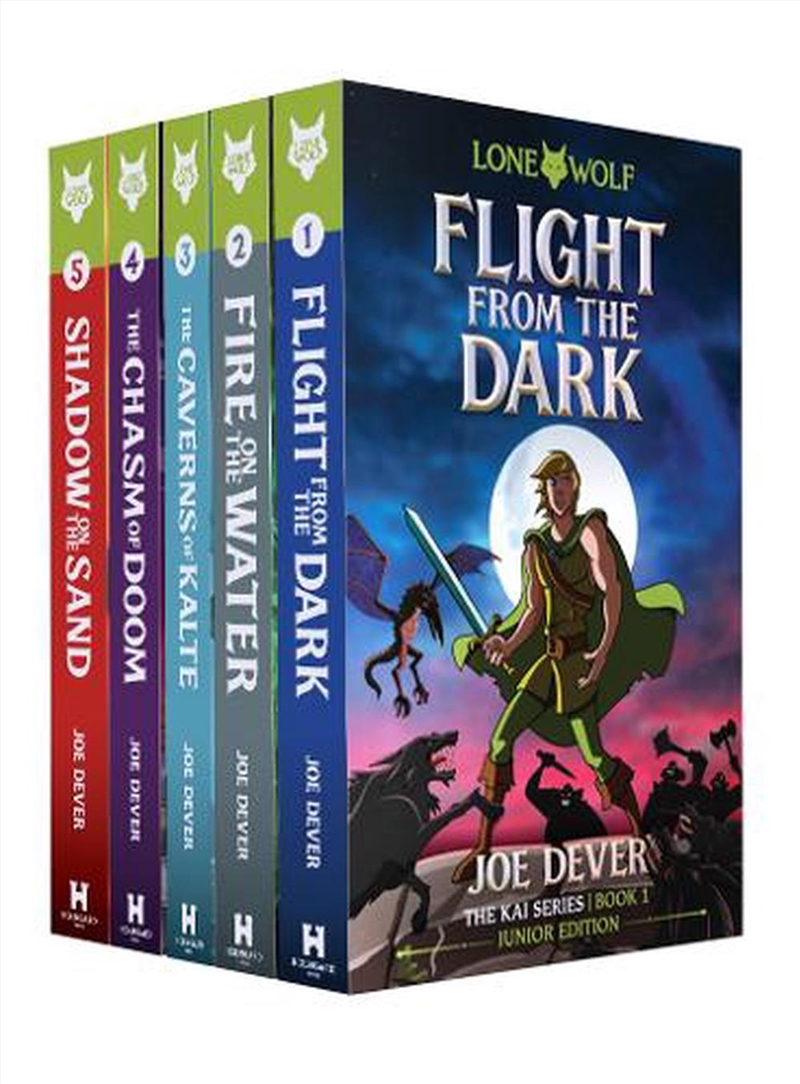 Lone Wolf: The Kai Series Junior Edition Books 1-5 Collection Set/Product Detail/Childrens Fiction Books