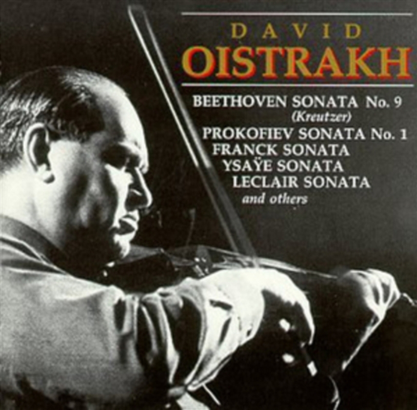 Oistrakh In Recital/Product Detail/Classical