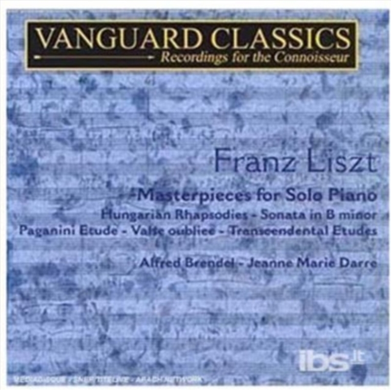 Masterpieces For Solo Piano 1/Product Detail/Classical
