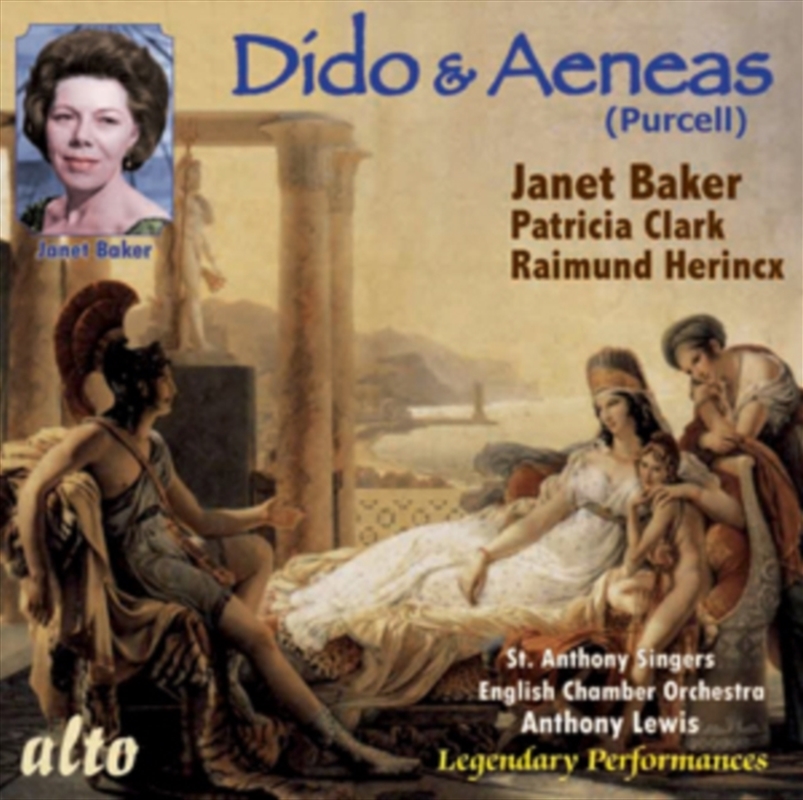 Purcell Dido & Aeneas (Plus Bonus Aria/Product Detail/Classical