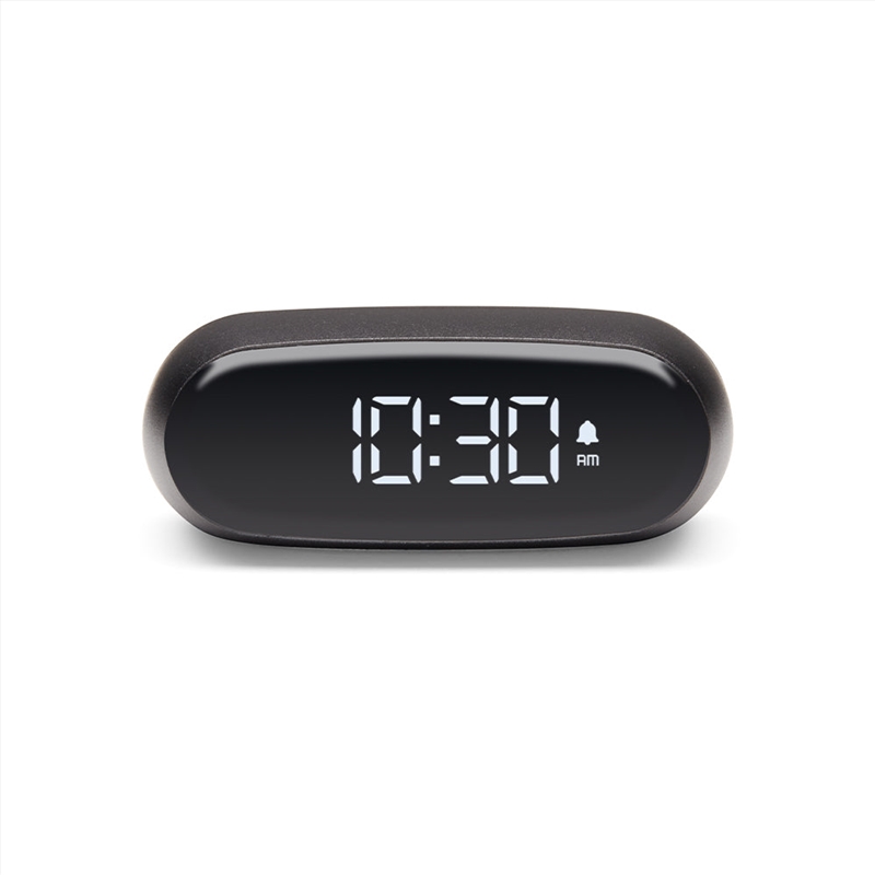Lexon Minut Mini Alarm Clock - Gunmetal/Product Detail/Clocks