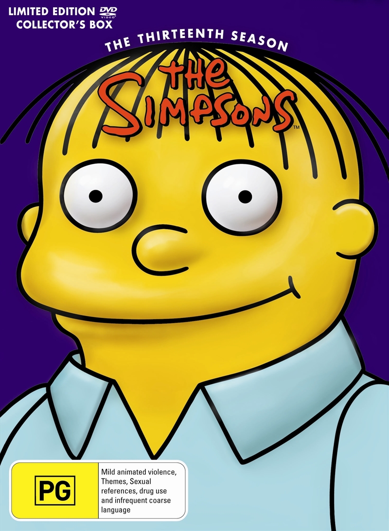 Simpsons; S13 Ralph Head DVD/Product Detail/Comedy