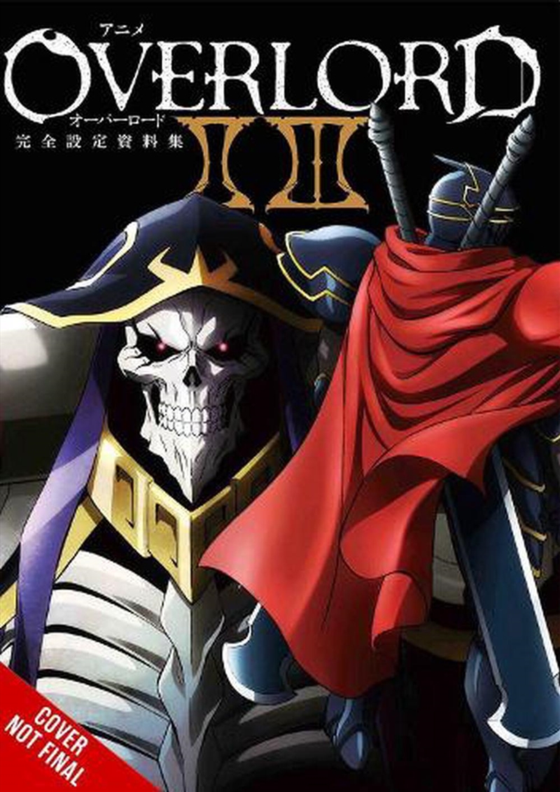 Overlord Complete Anime Artbook Ii/Iii 2/Product Detail/Graphic Novels