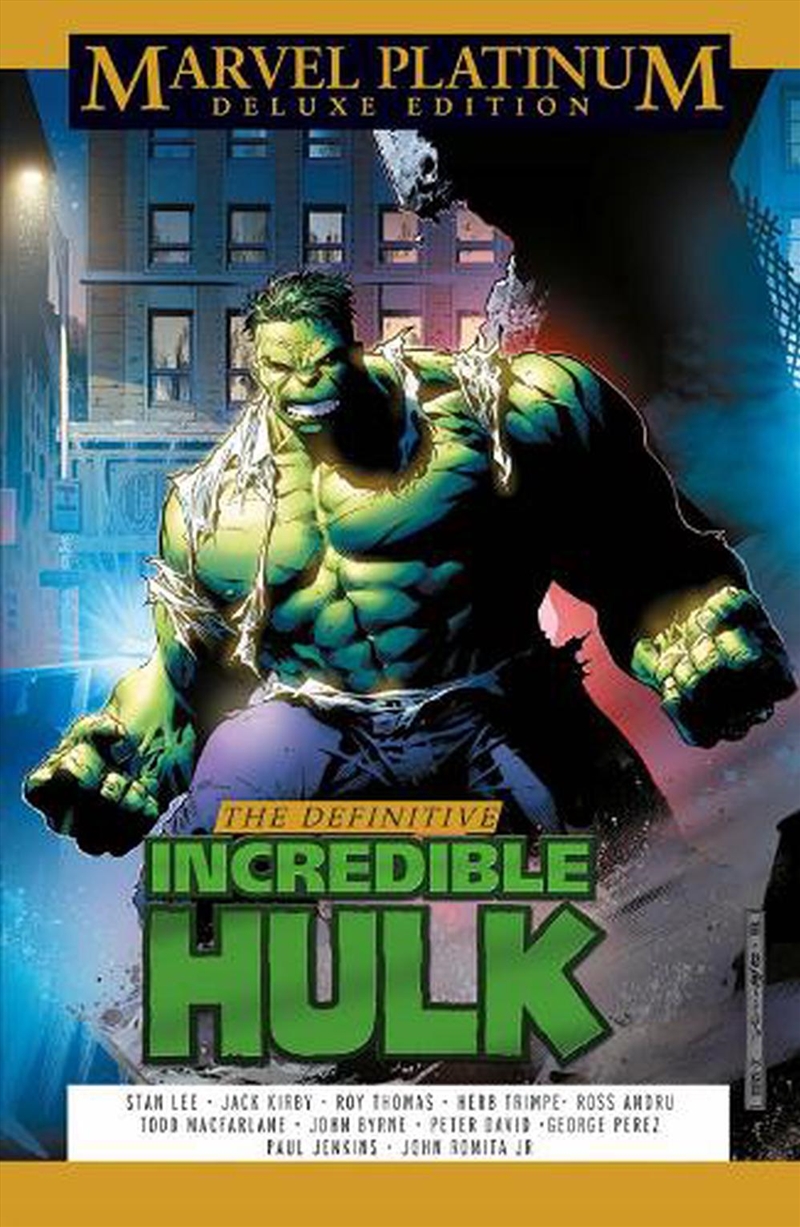Definitive Incredible Hulk/Product Detail/Graphic Novels