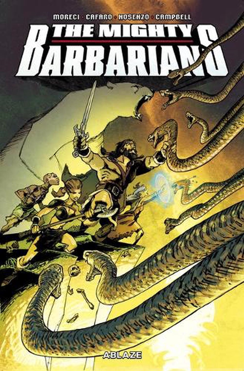 The Mighty Barbarians/Product Detail/Graphic Novels