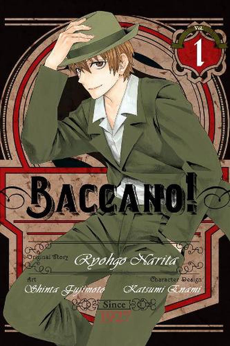 Baccano Volume 1 Manga/Product Detail/Graphic Novels
