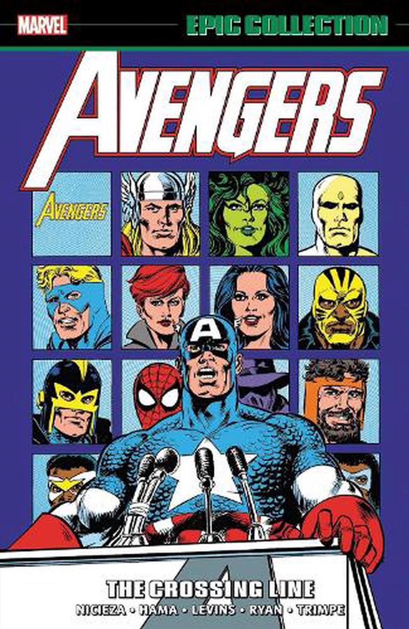 Avengers Epic Collection/Crossing Line/Product Detail/Graphic Novels