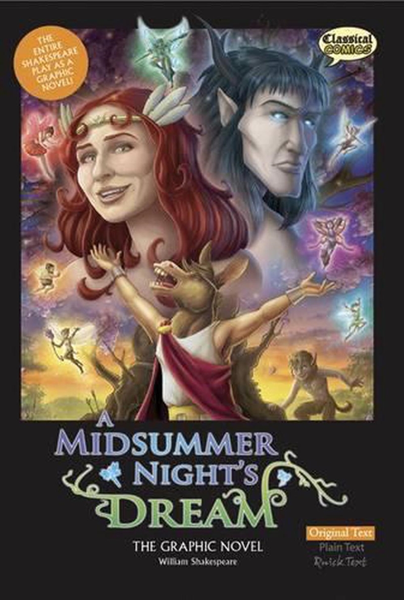 Midsummer Nights Dream Graphic Orig Text/Product Detail/Graphic Novels