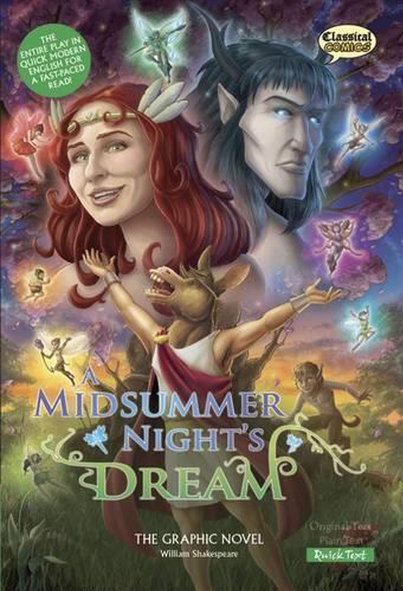 Midsummer Nights Dream Graphic Quick Tex/Product Detail/Graphic Novels