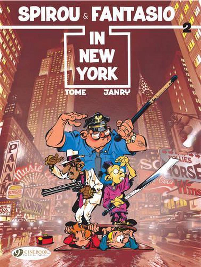 Spirou Fantasio Vol 2 In New York City/Product Detail/Graphic Novels