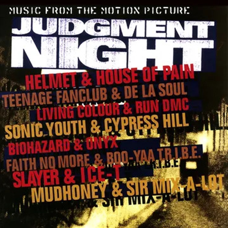 Judgement Night - Music From The Motion Picture - Red Vinyl/Product Detail/Soundtrack