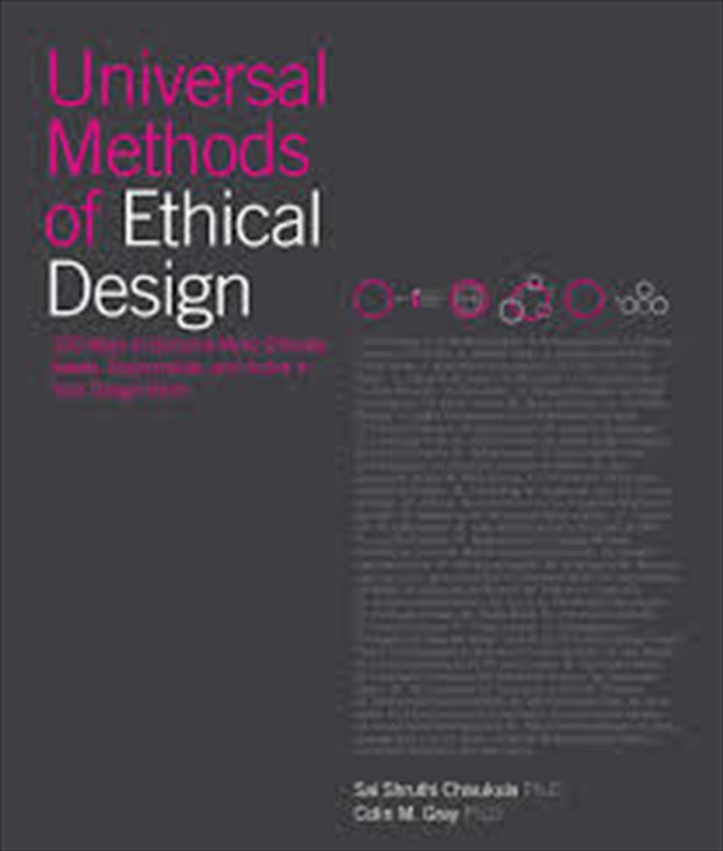Universal Methods of Ethical Design/Product Detail/Reading