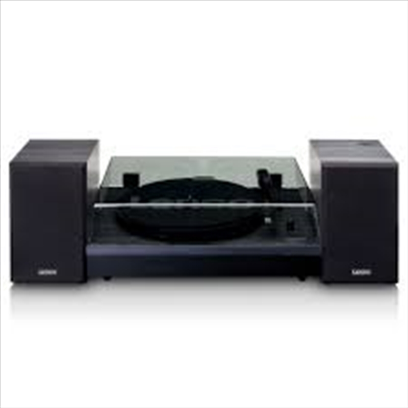 Lenco Turntable with Bluetooth & 2 Separate Speakers - Black/Product Detail/Turntables