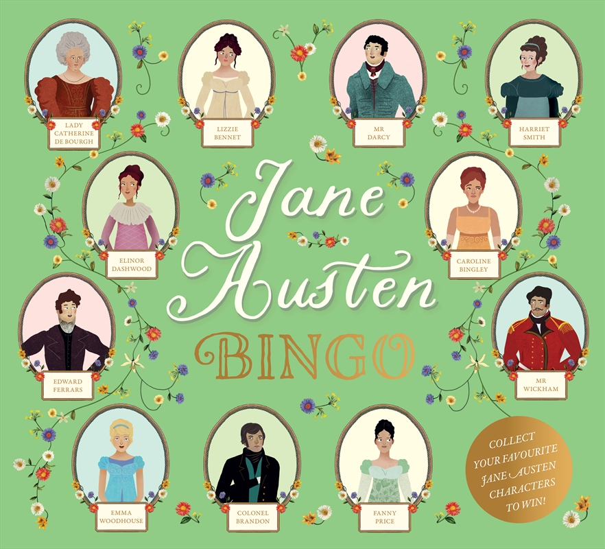 Jane Austen Bingo/Product Detail/Card Games