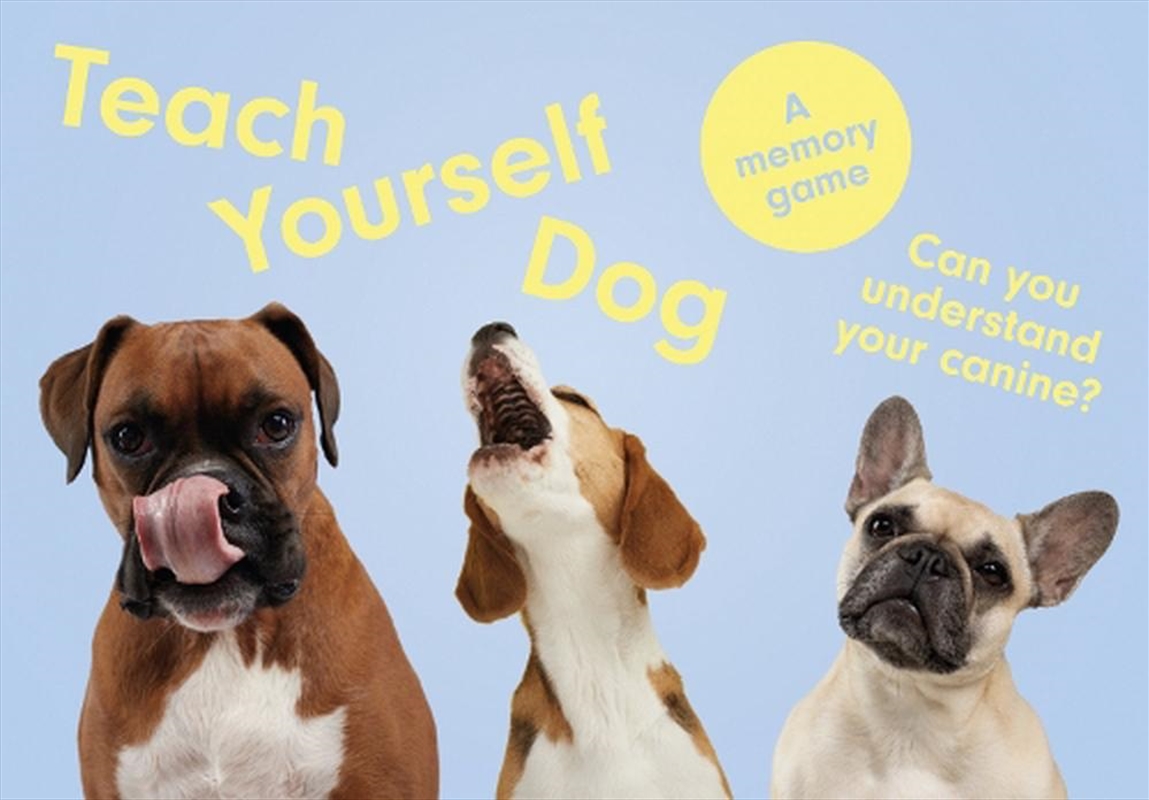 Teach Yourself Dog/Product Detail/Card Games