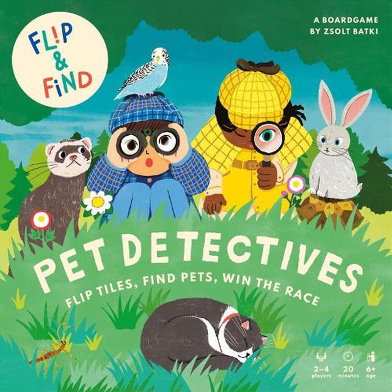 Flip and Find: Pet Detectives/Product Detail/Board Games