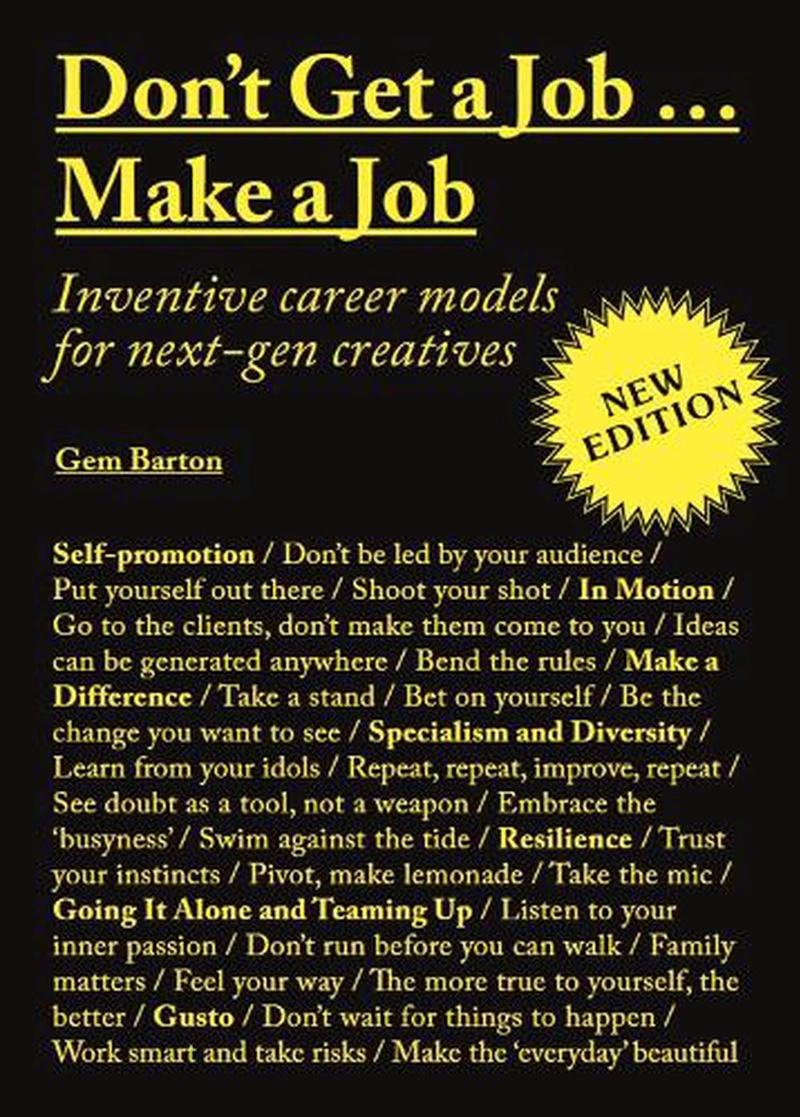 Don't Get a Job Make a Job New Edition/Product Detail/Business Leadership & Management