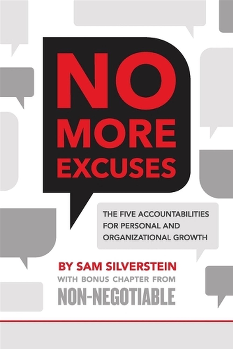No More Excuses/Product Detail/Business Leadership & Management