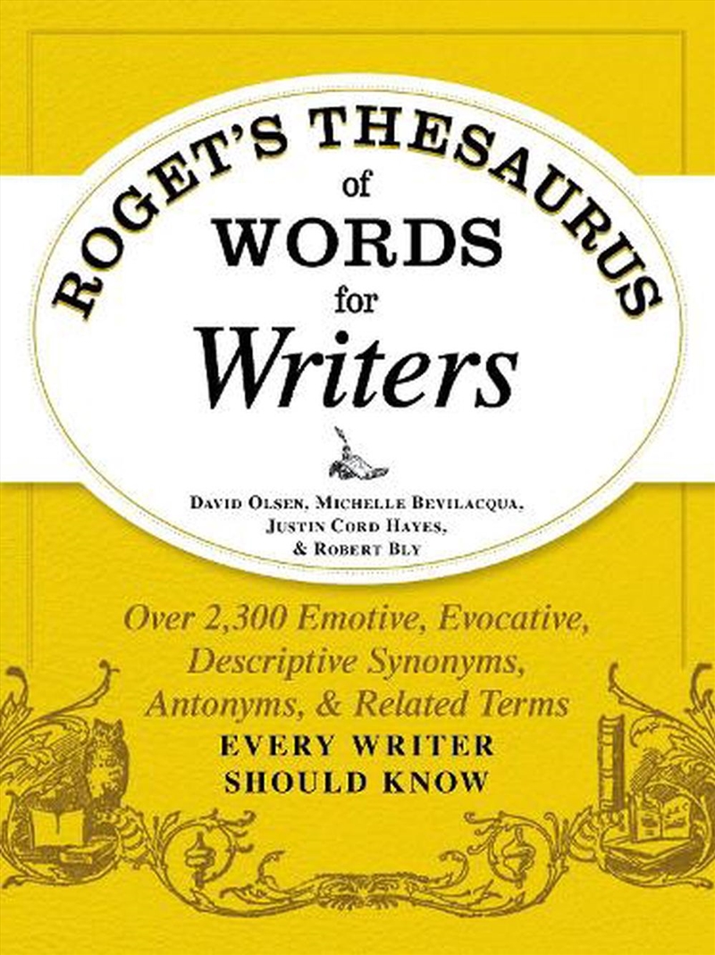 Roget's Thesaurus of Words for Writers/Product Detail/Reference & Encylopaedias