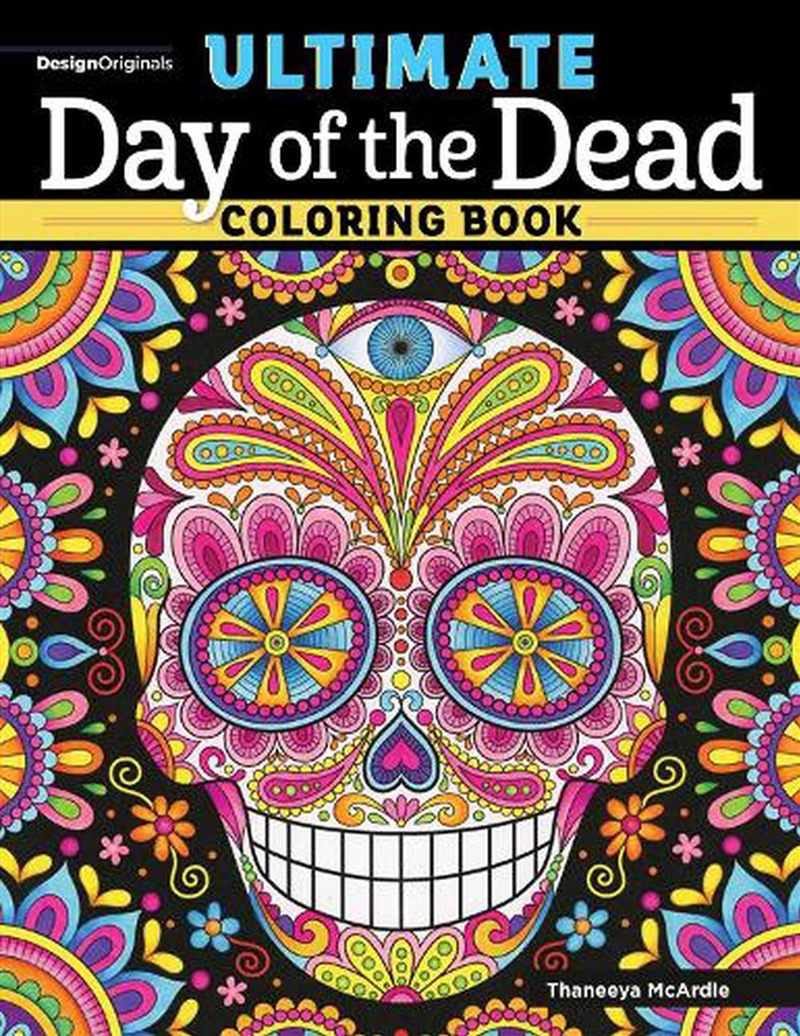 Ultimate Day of the Dead Coloring Book/Product Detail/Kids Colouring