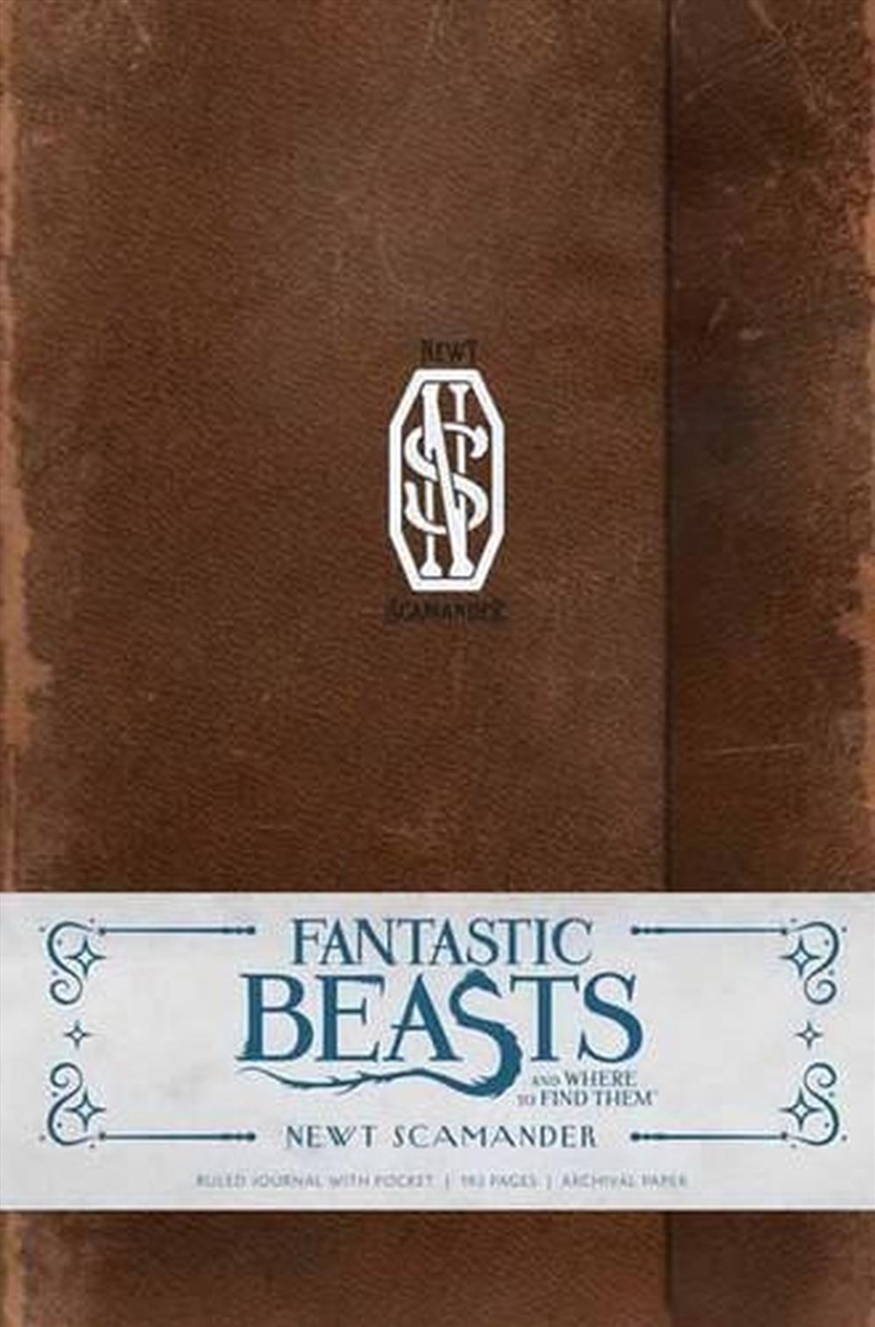 Fantastic Beasts and Where to Find Them: Newt Scamander Hardcover Ruled Journal/Product Detail/Notebooks & Journals