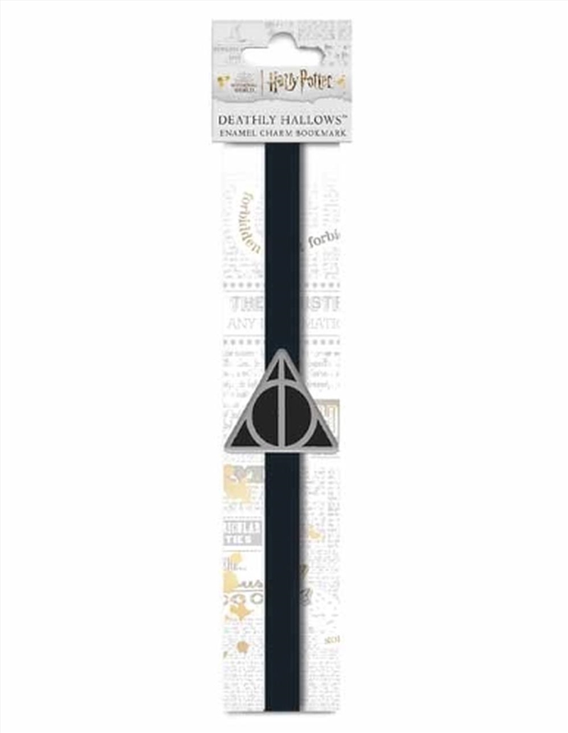 Harry Potter: Deathly Hallows Enamel Charm Bookmark/Product Detail/Bookmarks & Reading Accessories