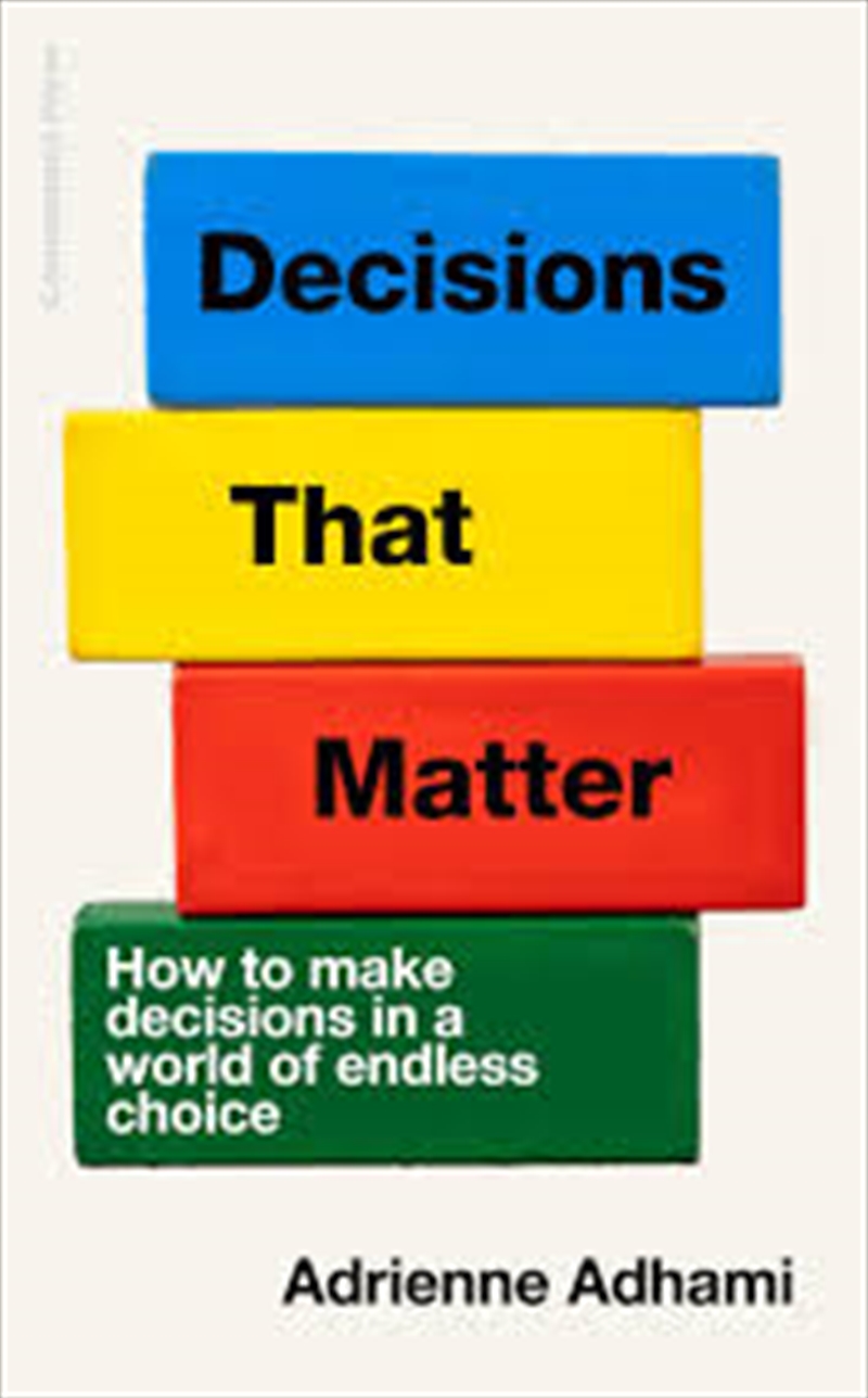 Decisions That Matter/Product Detail/Self Help & Personal Development