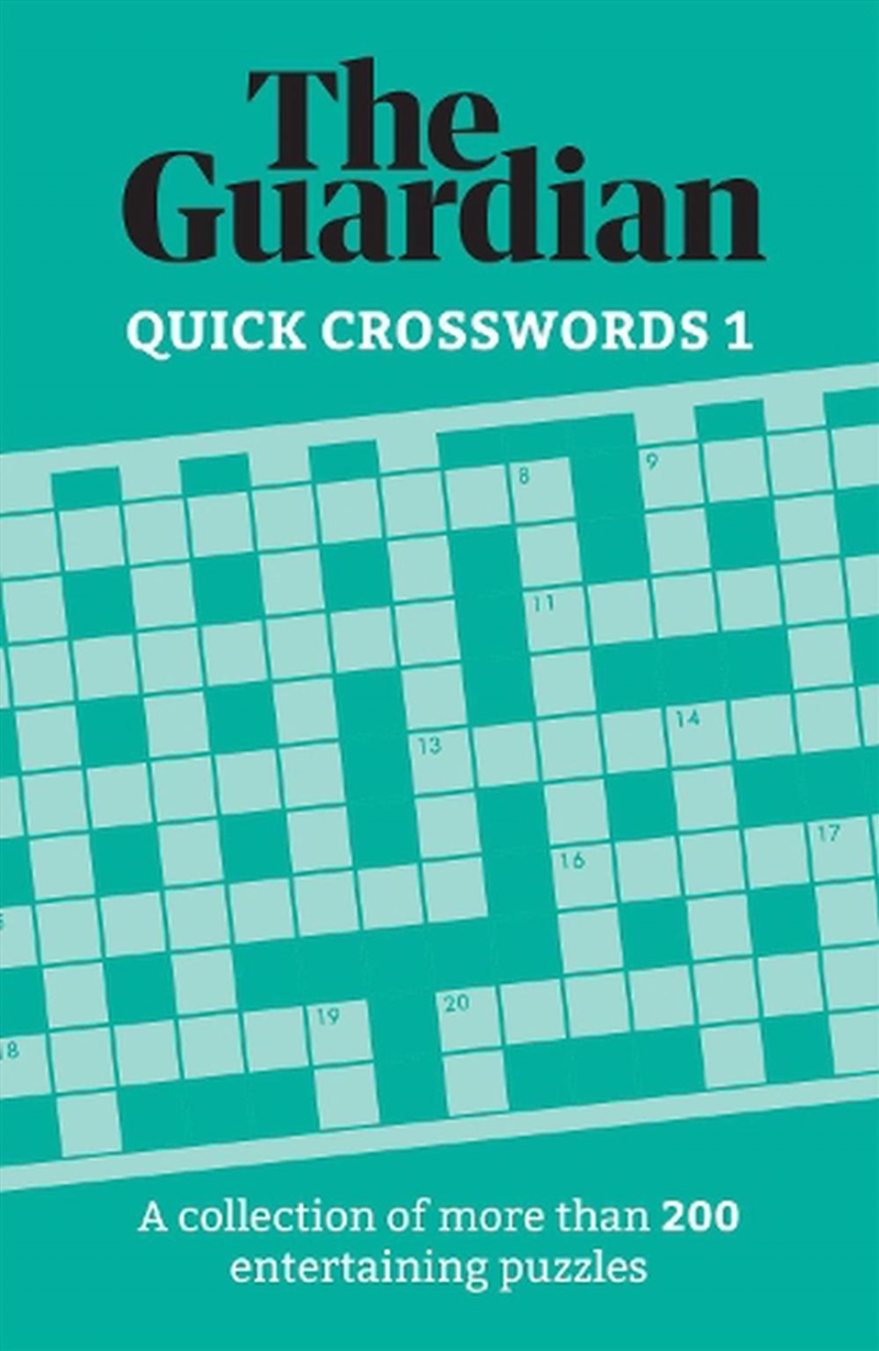 The Guardian Quick Crosswords/Product Detail/Adults Activity Books