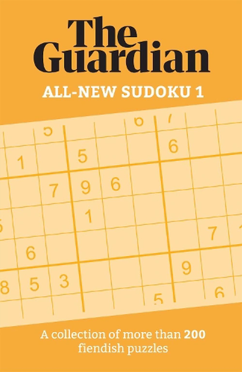 The Guardian All-New Sudoku 1/Product Detail/Adults Activity Books
