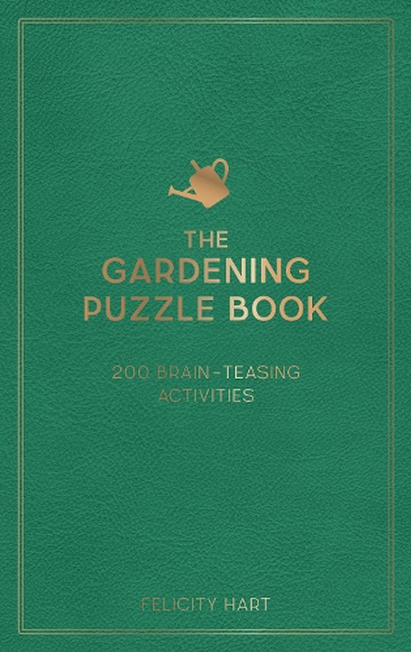 The Gardening Puzzle Book/Product Detail/Adults Activity Books
