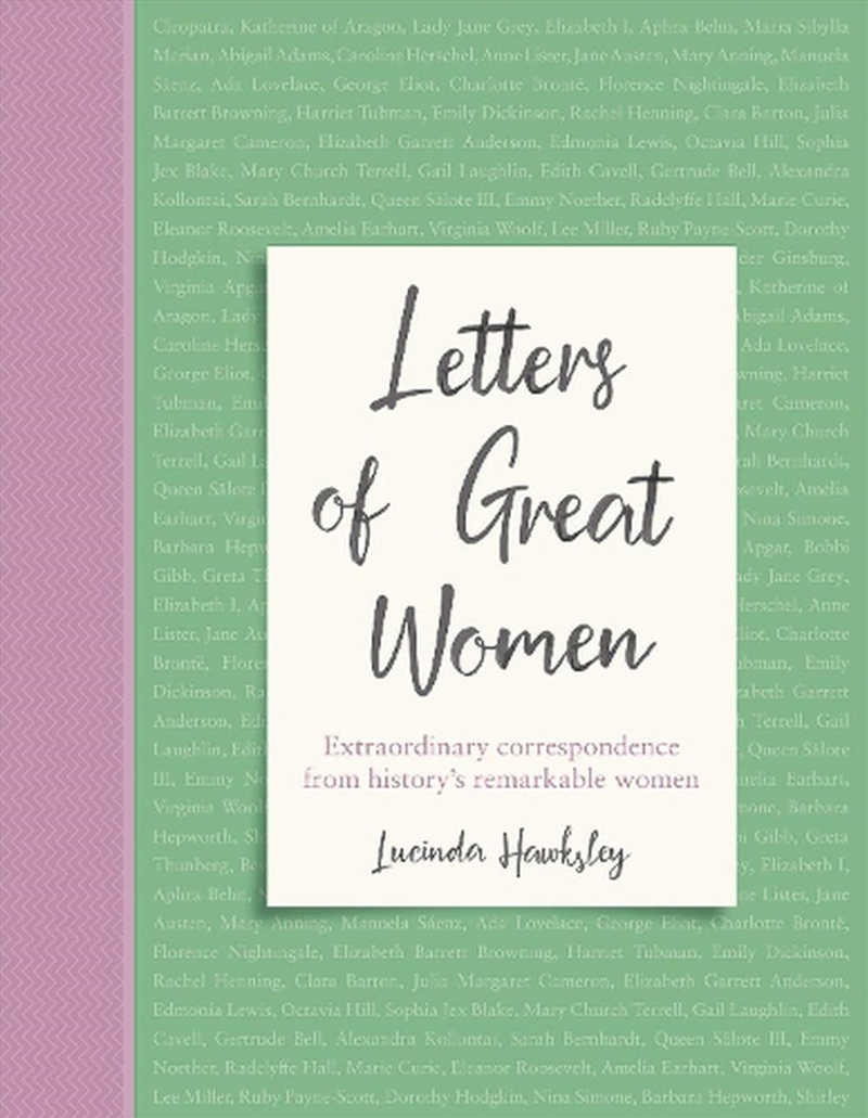 Letters Of Great Women/Product Detail/Reading