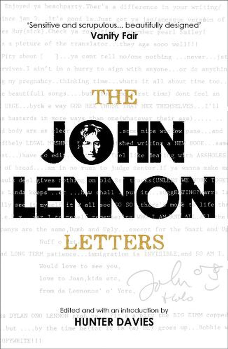 The John Lennon Letters/Product Detail/Arts & Entertainment Biographies