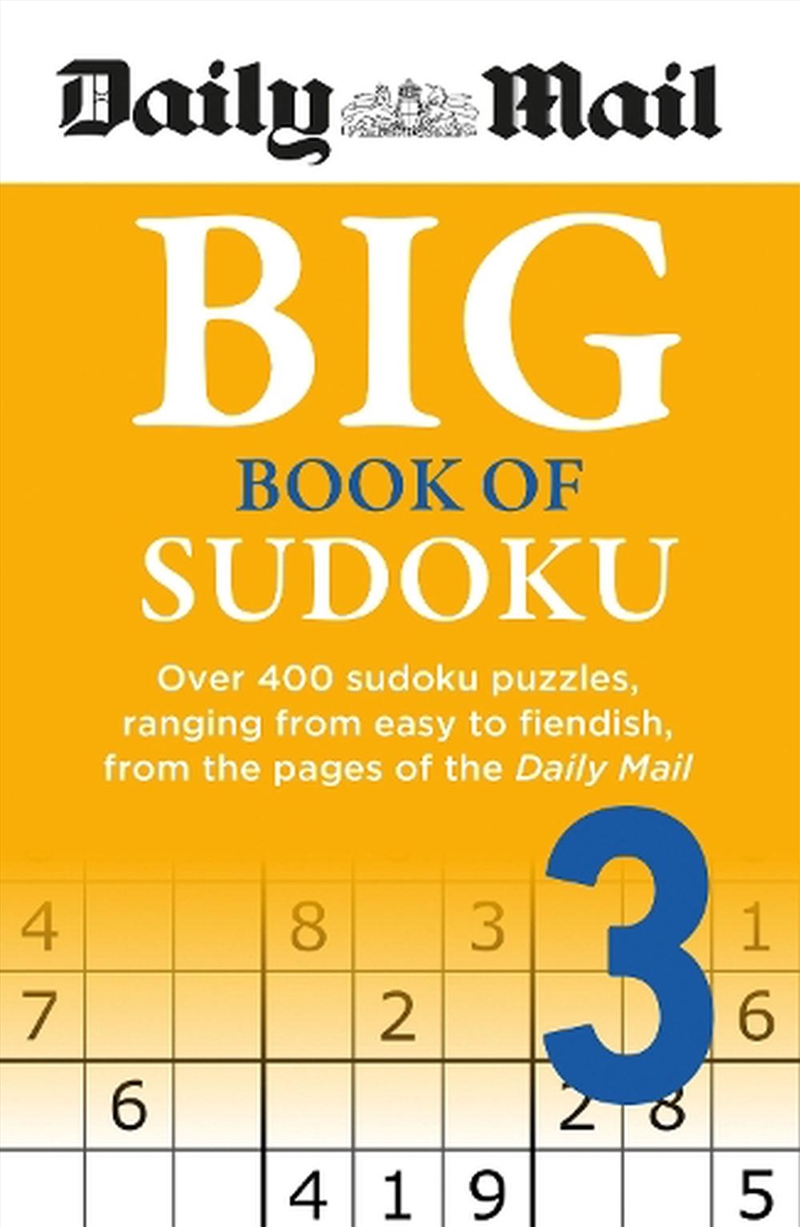 Daily Mail Big Book Of Sudoku/Product Detail/Adults Activity Books