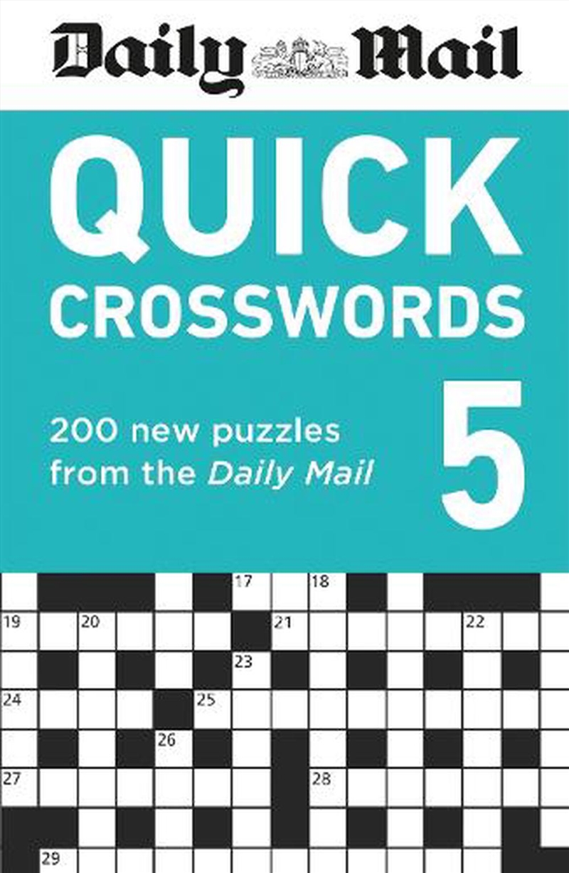 Daily Mail Quick Crosswords Vo/Product Detail/Adults Activity Books
