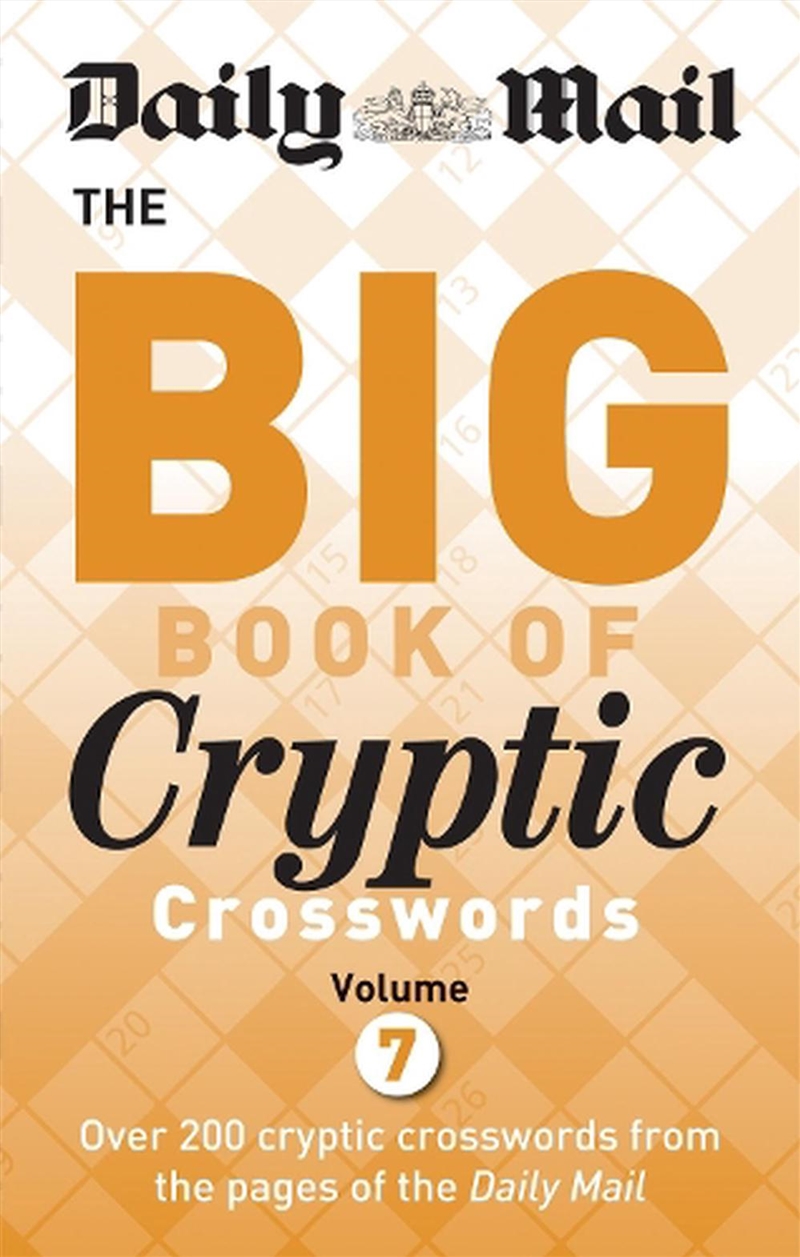 Daily Mail Big Book Of Cryptic/Product Detail/Adults Activity Books